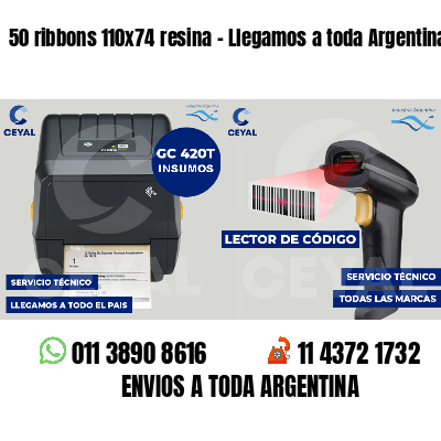 50 ribbons 110x74 resina - Llegamos a toda Argentina