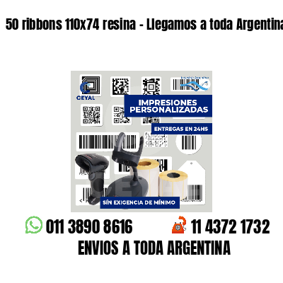 50 ribbons 110x74 resina - Llegamos a toda Argentina