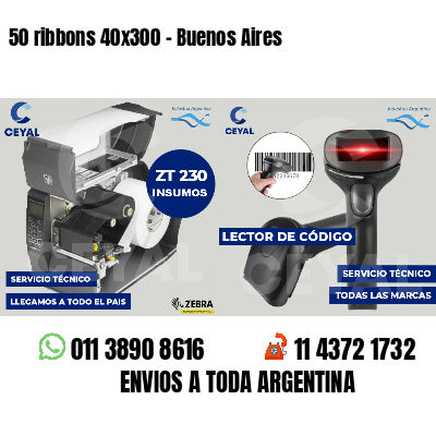 50 ribbons 40x300 - Buenos Aires