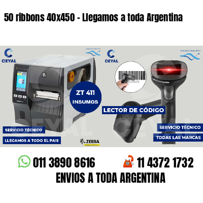 50 ribbons 40x450 - Llegamos a toda Argentina