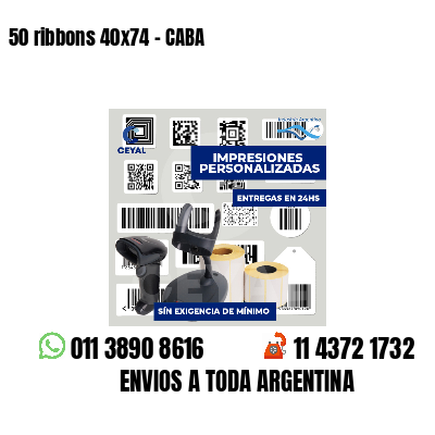 50 ribbons 40x74 - CABA