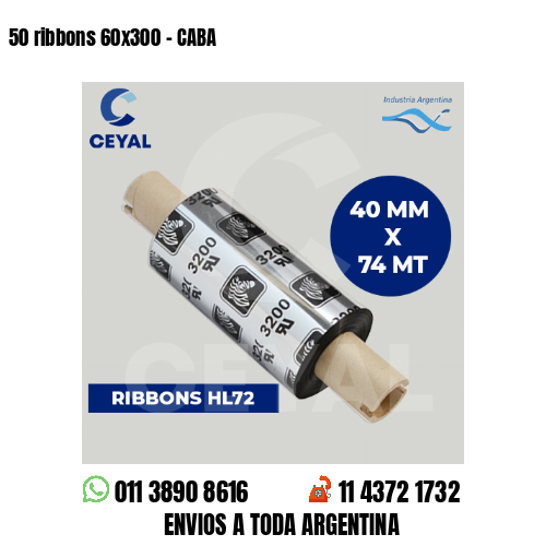 50 ribbons 60×300 – CABA