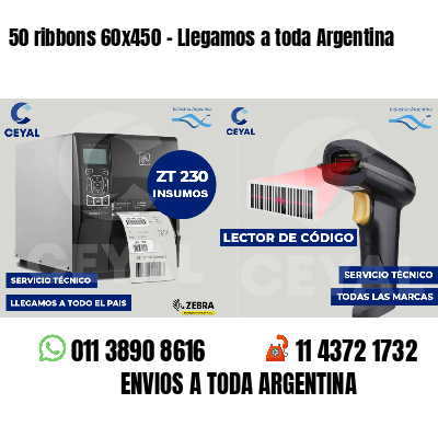 50 ribbons 60x450 - Llegamos a toda Argentina