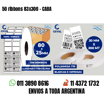 50 ribbons 83x300 - CABA