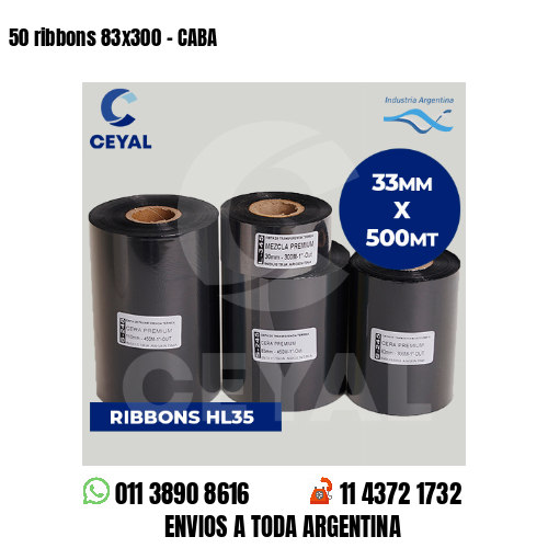 50 ribbons 83×300 – CABA