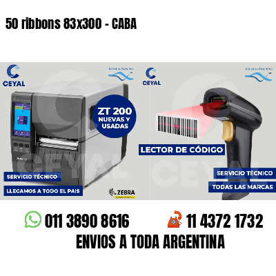 50 ribbons 83x300 - CABA