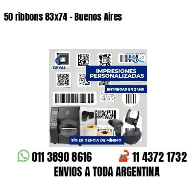 50 ribbons 83x74 - Buenos Aires