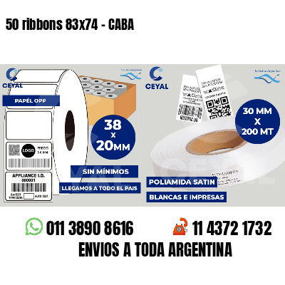 50 ribbons 83x74 - CABA
