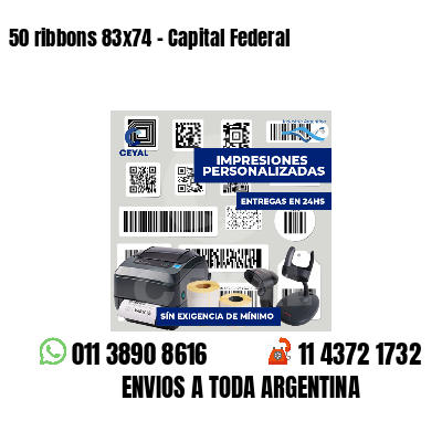 50 ribbons 83x74 - Capital Federal