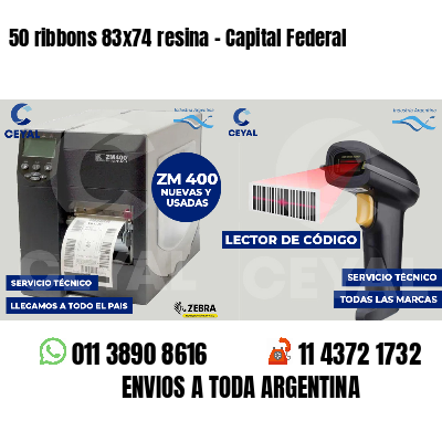 50 ribbons 83x74 resina - Capital Federal