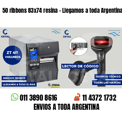 50 ribbons 83x74 resina - Llegamos a toda Argentina