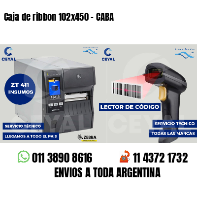 Caja de ribbon 102x450 - CABA