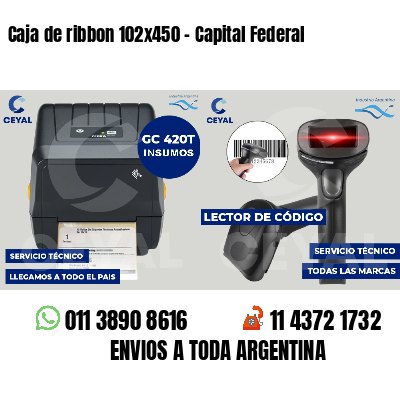 Caja de ribbon 102x450 - Capital Federal