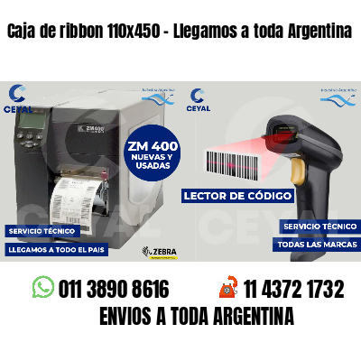 Caja de ribbon 110x450 - Llegamos a toda Argentina