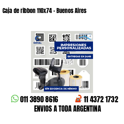 Caja de ribbon 110x74 - Buenos Aires