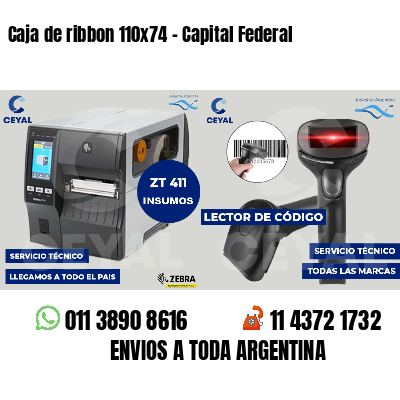 Caja de ribbon 110x74 - Capital Federal