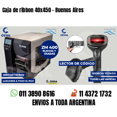 Caja de ribbon 40x450 - Buenos Aires