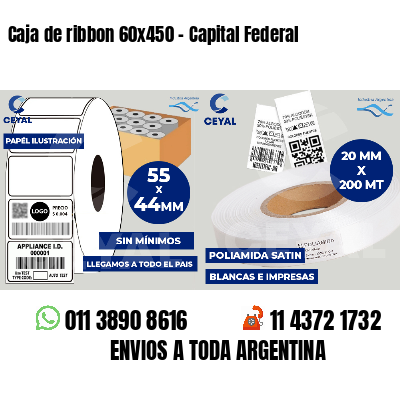 Caja de ribbon 60x450 - Capital Federal