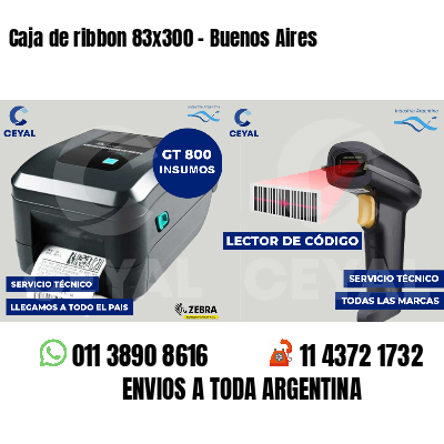 Caja de ribbon 83x300 - Buenos Aires