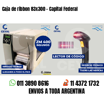 Caja de ribbon 83x300 - Capital Federal