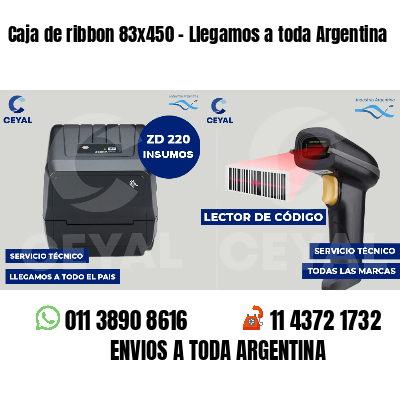 Caja de ribbon 83x450 - Llegamos a toda Argentina
