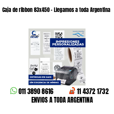 Caja de ribbon 83x450 - Llegamos a toda Argentina
