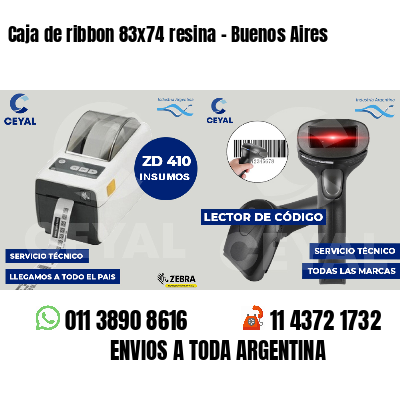 Caja de ribbon 83x74 resina - Buenos Aires