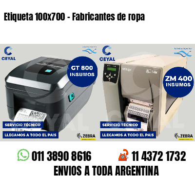 Etiqueta 100x700 - Fabricantes de ropa