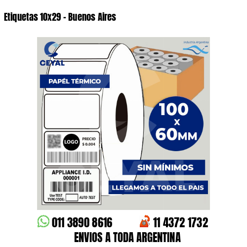 Etiquetas 10×29 – Buenos Aires