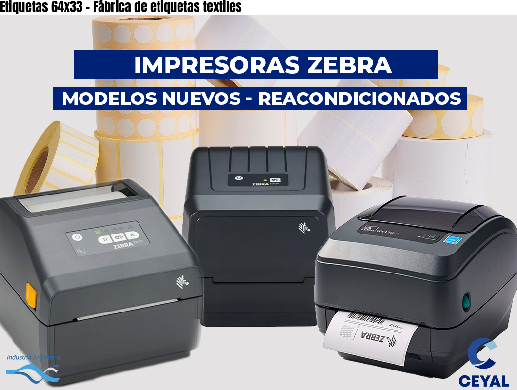 Etiquetas 64x33 - Fábrica de etiquetas textiles