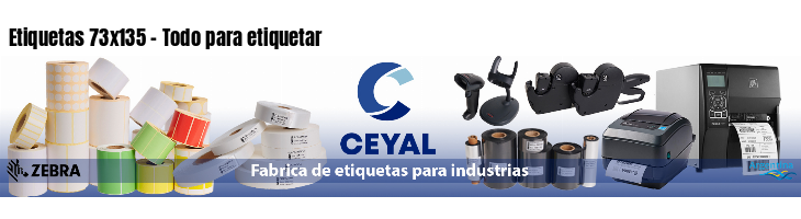 Etiquetas 73x135 - Todo para etiquetar