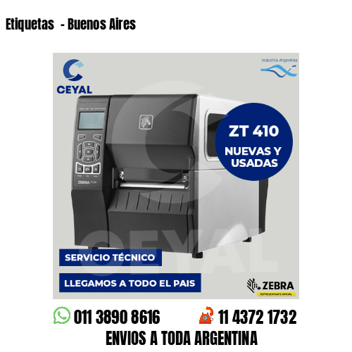 Etiquetas  – Buenos Aires