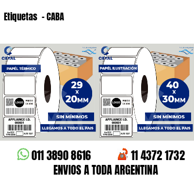 Etiquetas - CABA