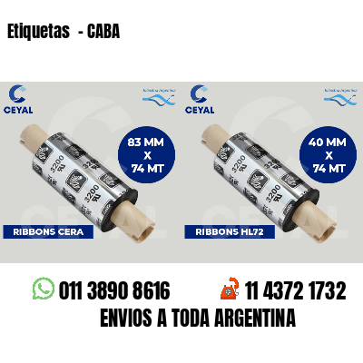 Etiquetas - CABA