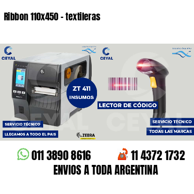 Ribbon 110x450 - textileras