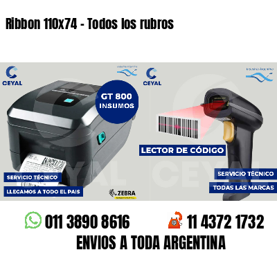 Ribbon 110x74 - Todos los rubros