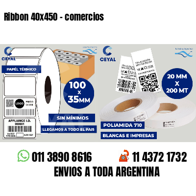 Ribbon 40x450 - comercios