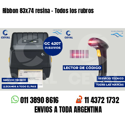 Ribbon 83x74 resina - Todos los rubros