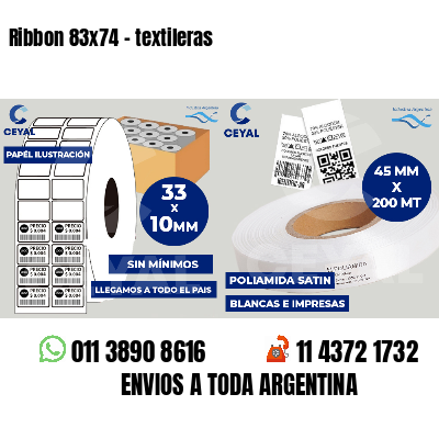 Ribbon 83x74 - textileras
