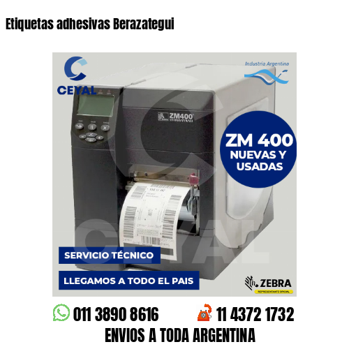 Etiquetas adhesivas Berazategui