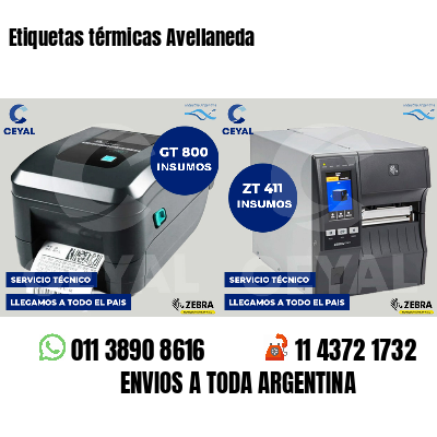 Etiquetas térmicas Avellaneda
