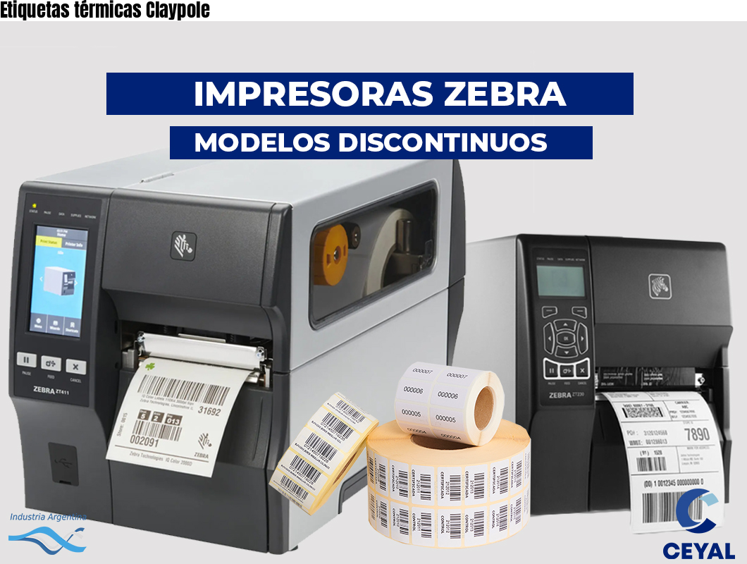Etiquetas térmicas Claypole