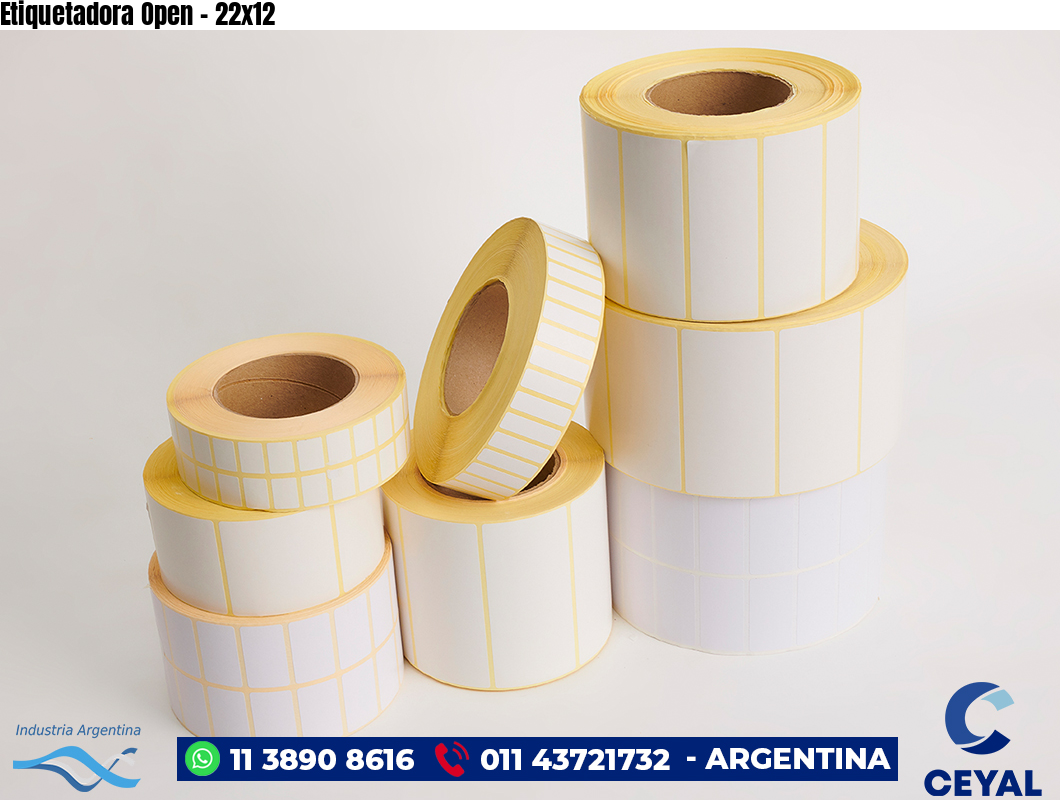 Etiquetadora Open - 22x12