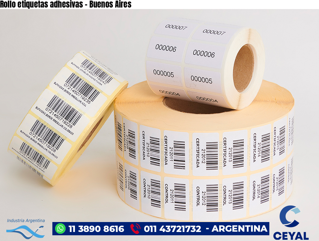 Rollo etiquetas adhesivas – Buenos Aires
