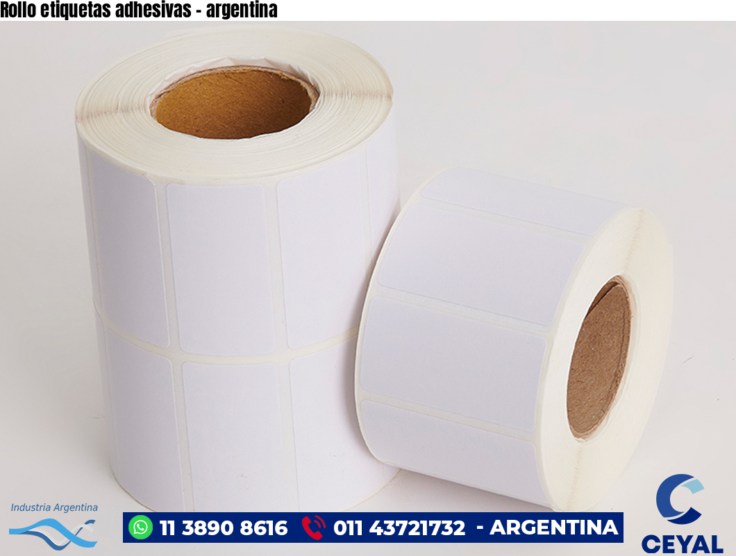 Rollo etiquetas adhesivas - argentina