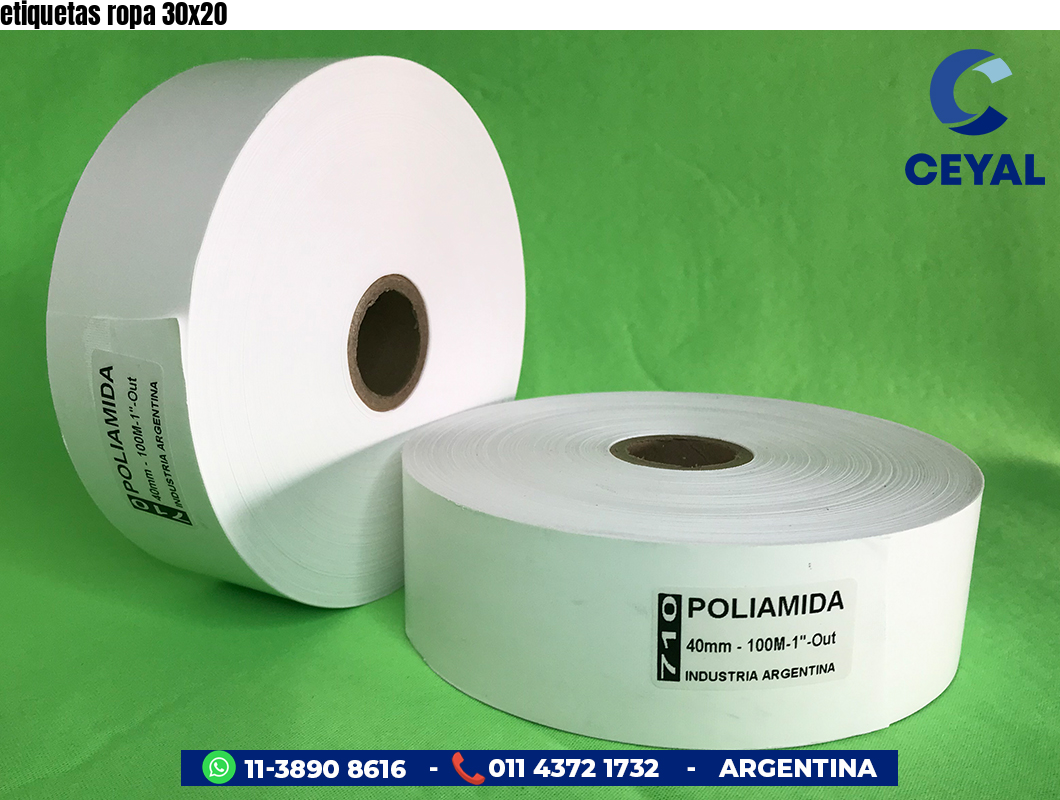 etiquetas ropa 30×20