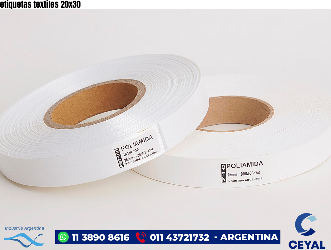 etiquetas textiles 20×30