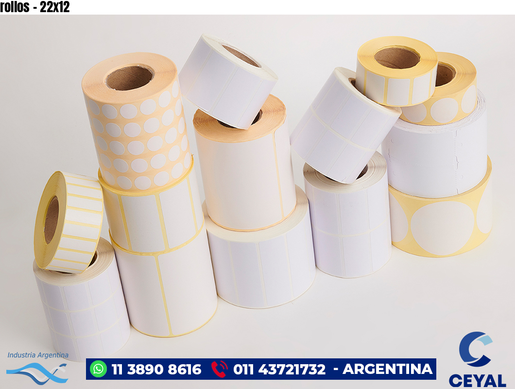 rollos - 22x12