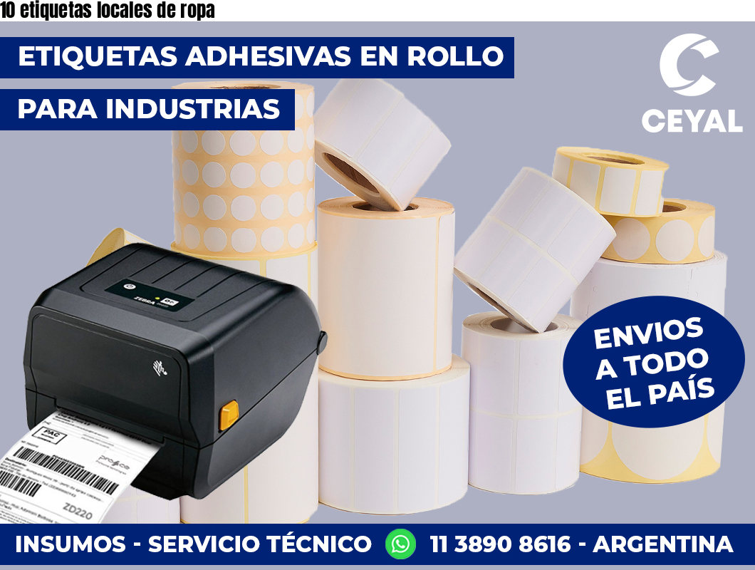 10 etiquetas locales de ropa