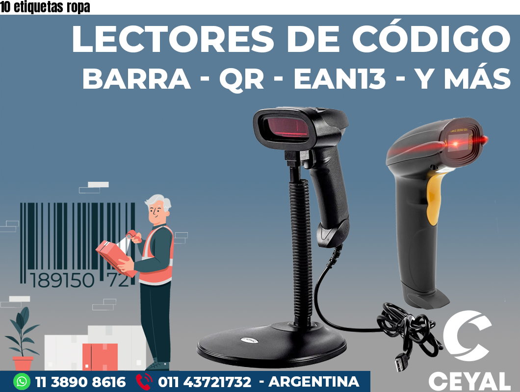10 etiquetas ropa